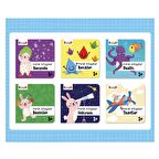 Minik Kitaplar 1+ Yaş yeni 6 kitap