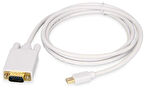 4323 Mini Displayport To Vga Çevirici Dönüştürücü Adaptör Thunderbolt Kablosu 1.8M