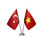 Vietnam İkili Masa Bayrağı