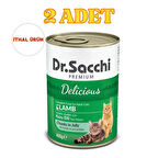 Kuzu Etli Konserve Kedi Maması 2 x 400gr