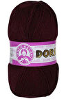1 Adet Dora El Örgü İpi Yünü 100 gr 035 Bordo