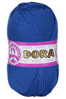 1 Adet Dora El Örgü İpi Yünü 100 gr 016 Saks Mavi