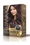 Maxx Deluxe Saç Boyası Set Patlıcan Moru 3/66