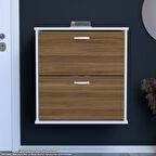 Modilayn UMAY Asma Antre 72 x 74 x 25,5 cm lik 2 Düşer Kapak 4 Göz Raf Ayakkabılık