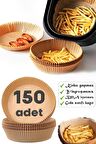 Airfryer Pişirme Kağıdı Hava Fritözü Yağ Geçirmez Kalıp Uyumlu Pratik Kullan