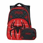 Waddell Örümcek Nakışlı İlk Okul Çantası+Beslenme Çantası 2018-1