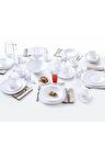 Carine Temperli Beyaz 24 Parça Yemek Takımı.27 Cm.servis & 21 Cm.yemek & 19 Cm.tatlı & 12 Cm.çorba.