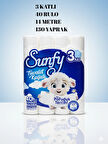 Sunfy 40'lı Tuvalet Kağıdı - 3 Katlı %100 Saf Selüloz Yumuşaklığı