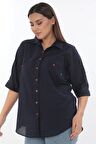 %100 Cotton Büyük Beden Gömlek
