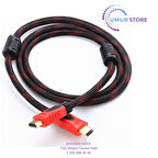 1.5 mt Örgü HDMI Kablosu