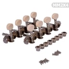 Manuel Raymond MM2X4 Metal Burgu Takımı (2+2) | Bas Gitar İçin Standart Set