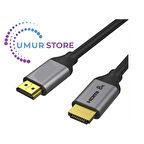 QG-AV17 4K 120Hz / 8k 60Hz HDMI Kablo 457 cm 48 Gbps HDMI 2.1 Görüntü Aktarım