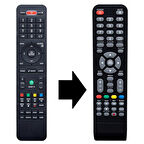 ONVO Android Smart LED TV Kumandası – Eşdeğer