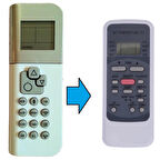 MİDEA Klima Kumandası – RG19B E Eşdeğer