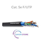 Cat 5e 24/1 Awg F/utp Dış Mekan Pvc Ethernet Kablosu (Istediğiniz Uzunlukta Sipariş Edebilirsiniz)