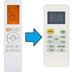 Samsung ile uyumlu Klima Kumandası-Resimde Sağdaki Gönderilir