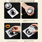 Koku ve Geri Akış Önleyici Gider Aparatı