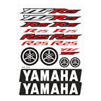 Gogo 066 A4 Yamaha R25 Kırmızı Tek Paket Çoklu Sticker