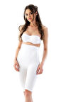 Kadın Beyaz Paçalı Antiselülit Boxer Korse 2040b