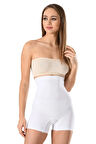 Kadın Beyaz Seamless Boxer Korse 2007