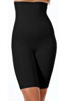 Kadın Siyah Seamless Paçalı Boxer Korse 2007