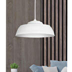 EvLight Oscar Beyaz Rengi Sarkıt Avize Yatak Odası Salon Mutfak Koridor Şık Lamba