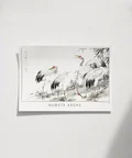 Çerçevesiz Poster Numata Kashu Kuşlar