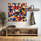 Geometrik Düşler Kanvas Tablo