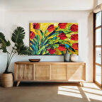 Lale Çiçekleri Kanvas Tablo