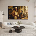 Gündelik Hikayeler Kanvas Tablo