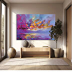 Günbatımı Huzuru Kanvas Tablo