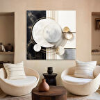 Modern Geometri Kanvas Tablo