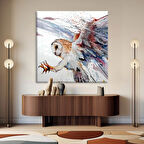 Peçeli Baykuş Kanvas Tablo