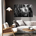 Portre Derinlikleri Kanvas Tablo