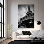 Eyfel'in Gölgesinde Kanvas Tablo