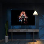 Dragon Ball Gelişim Kanvas Tablo