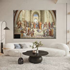 Atina Okulu Kanvas Tablo