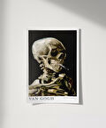 Çerçevesiz Poster Vincent Van Gogh Kafatası