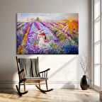 Baharın İlk Çiçekleri Kanvas Tablo