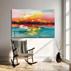 Gökyüzü Renkleri Kanvas Tablo