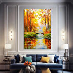 Altın Sonbahar Kanvas Tablo