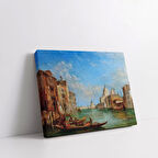 Venedik Sularında Kanvas Tablo