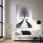 Yol Ayrımı Kanvas Tablo