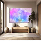 Su Rengi Fantazisi Kanvas Tablo