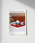 Çerçevesiz Poster Claude Monet Çay Servisi (2)