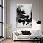 Soyut Hareket Kanvas Tablo