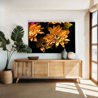 Sarı Çiçekler Kanvas Tablo