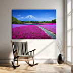 Lavanta Tarlası Kanvas Tablo