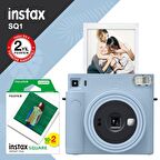Instax SQ1 Buz Mavi Fotoğraf Makinesi ve 20li Kare Film