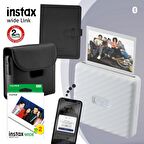 Instax Wide Link Beyaz Akıllı Telefon Yazıcısı ve Hediye Seti 1